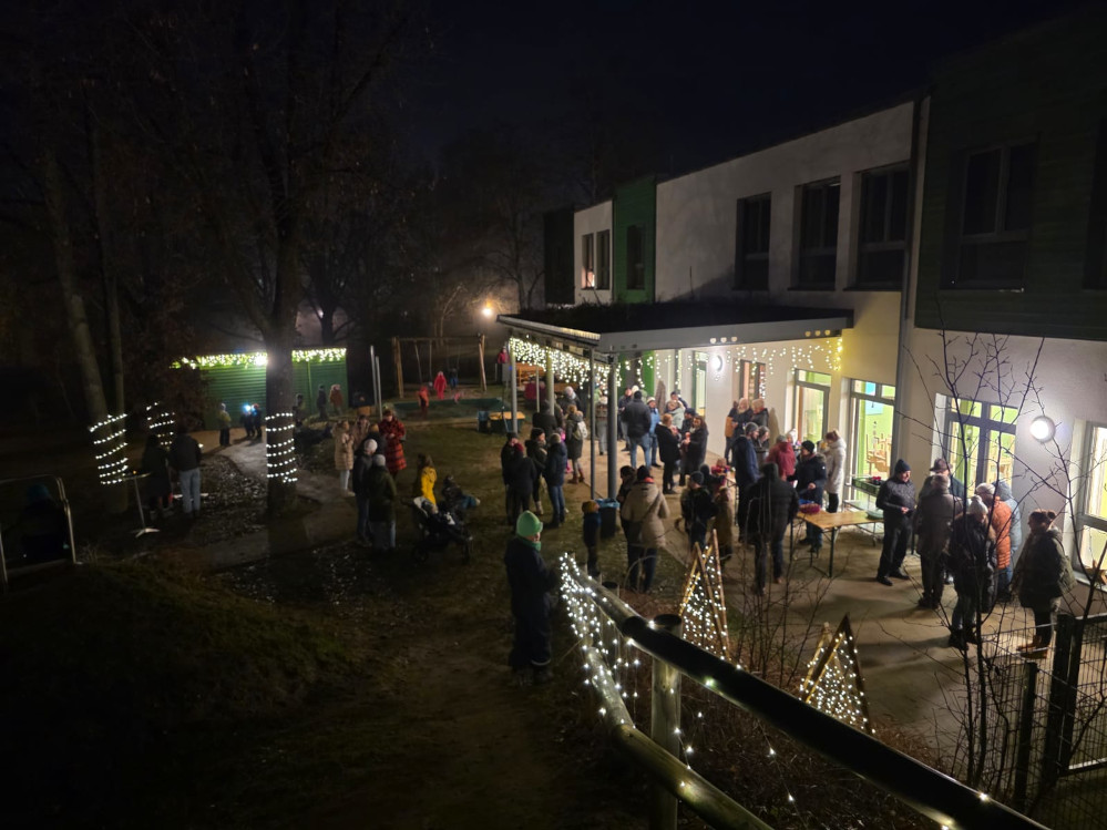 Begehbarer Adventskalender 2